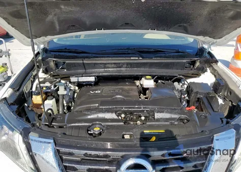 2020 Nissan Pathfinder Platinum z USA, uszkodzony, nr VIN 5N1DR2DN7LC616740